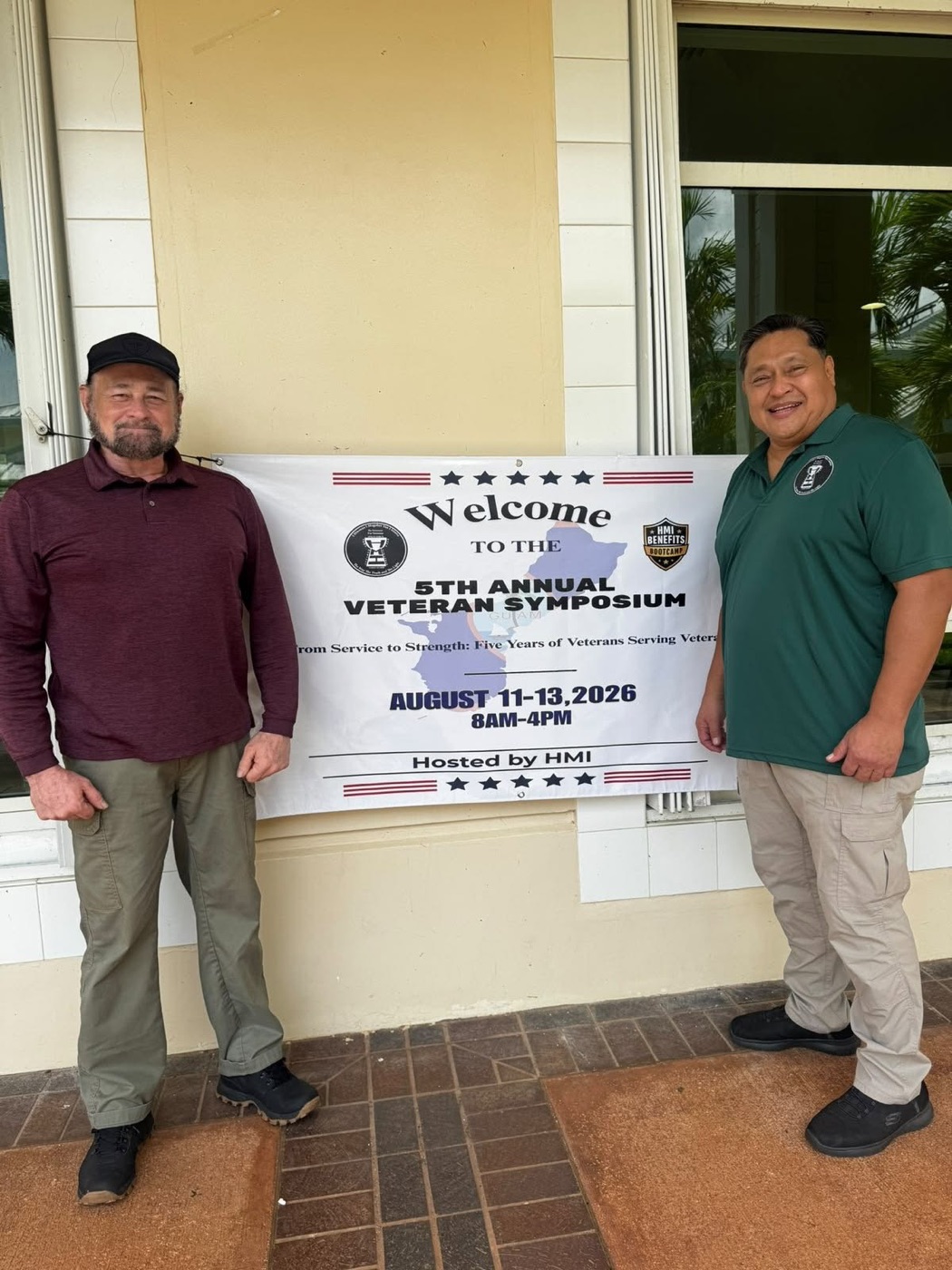 Anthony Wayne Cruz Taijeron at the HMI 5th Annual Veteran Symposium